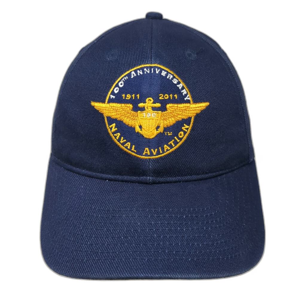 Vanguard 100th Anniversary Naval Aviation Blue One Size Baseball Cap Hat 2011